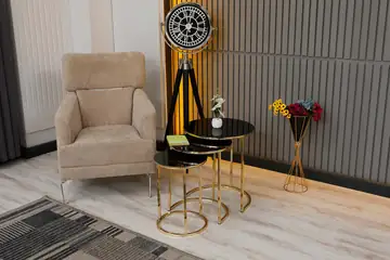C Zigon, Gold Metal, Siyah Cam